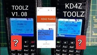 MD380/RTS TOOLZ COMPARISON, TOOLZ 1. 08 or KD4Z Version