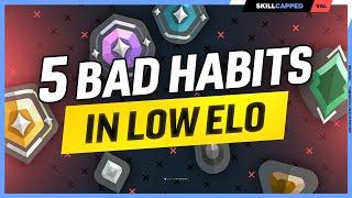 5 BAD HABITS HOLDING YOU BACK!! - Valorant Guide