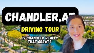 Chandler, Arizona Driving Tour!  [Living in Phoenix] [Moving to Arizona 2025]