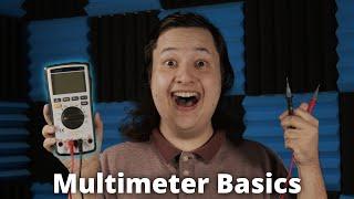 Basics of Using a Multimeter \\ Voltage, Resistance, Capacitice, Current & Continuity