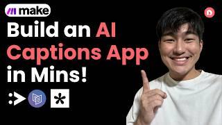 Build a $800K/Month AutoCaptions App with AI!