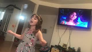 Gracie singing High School Musical 2 I Gotta Go My Own Way