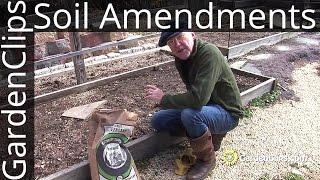 Garden Soil Amendments - How to know what to add.