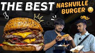 BEST Nashville Burger  in Town | SOUL vs MELT vs Temp | Peppa Foodie