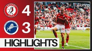 TWINE WINS SEVEN-GOAL THRILLER  Bristol City 4-3 Millwall | Highlights