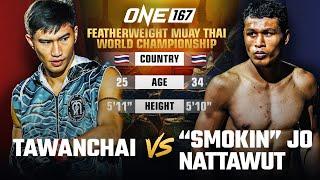 Insane Muay Thai Rematch  Tawanchai vs. Jo Nattawut II | Full Fight