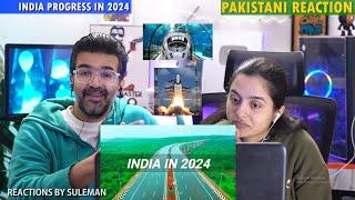 Pakistani Couple Reacts To India's Breathtaking Speed In 2024 | Progress In India | Mega Projects