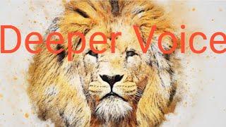 Unleash Your Inner Lion! | Unlock Your Deepest Voice | Subliminal Request