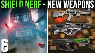 Shield Rework Nerf, New weapons & More | Siege Mailbox