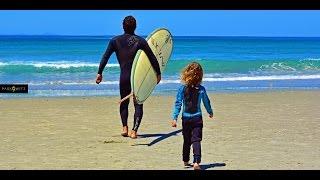 You won't believe this 4 yr old's SURFING!- Teach your kid to surf!!