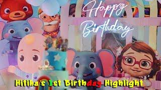 Hitika 1ST BIRTHDAY CINEMATIC HIGHLIGHT - Planet Studio Rewa - 2024