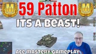 59 Patton Ace Mastery Kolobanov #radley #wotb #wotblitz