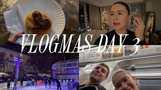 VLOGMAS IN NEW YORK DAY 3 ️ sunday reset, festive date night, bryant park winter village