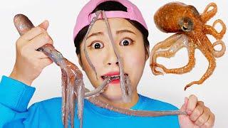 Mukbang Bạch tuộc sống DONA Việt Nam