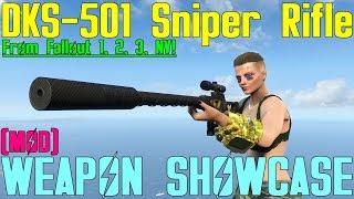 Fallout 4: Weapon Showcases: DKS-501 Sniper Rifle (Mod)