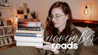 all the books I read in NOVEMBER! {BOOKMAS 2024}