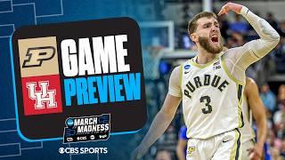 Sweet 16 Game Preview: No. 4 Purdue vs No. 1 Houston | 2025 March Madness