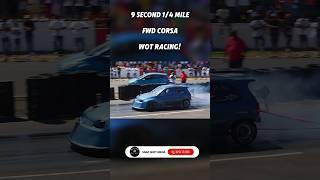 9 Second Turbo Opel Corsa #shorts #opel #corsa #opelcorsa #dragracing #racing