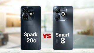 Tecno Spark 20c vs Infinix Smart 8