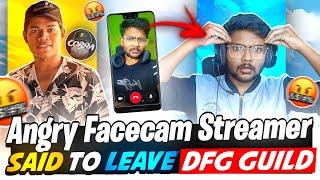  ANGRY FACECAM STREAMER SAID TO |LEAVE GUILD |