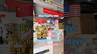 shipping from China to different addresses in USA #chinashippingagent #dfhlogistics #chinatousa