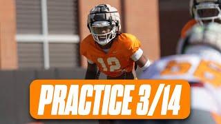 Tennessee Football Spring Practice No. 4 HIGHLIGHTS - Full Pads I Volquest I GBO