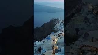 Sunset In Santorini Greece | Greece Travel Videos For Whatsapp Status #shorts