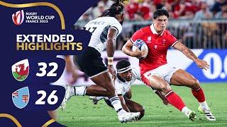 The most UNBELIEVABLE end to a Rugby World Cup match! | Wales v Fiji | RWC 2023 Extended Highlights