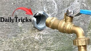 Plumber near me and secrets!Repair and install valve into broken pvc pipes in wall without chiseling