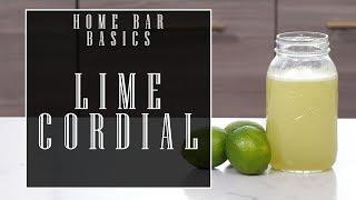 Easy Lime Cordial (Natural Rose's Lime)