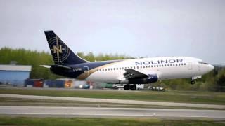 Nolinor | Boeing 737-200 landing | C-GTUK | Val-d'Or (CYVO)