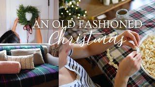 Decorating for Christmas with handmade + secondhand finds... and a few new things