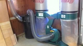 Dust collection with a Thien Cyclone Separator and a short shop tour