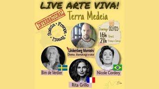 Live Arte Viva de Lindemberg Monteiro com Nicole Cordery, Bim de Verdier e Rita Grillo