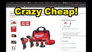 Crazy Milwaukee Tool Deals At Home Depot On Clearance!