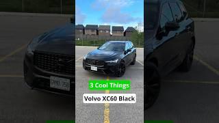 3 Cool Things 2024 Volvo XC60 Recharge Black Edition #suv #carreview #automobile #carbuying