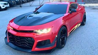 TAKING THE ZL1 1LE ON A DINNER RUN POV DRIVE THROUGH THE CITY!