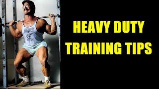 MIKE MENTZER: "HEAVY DUTY TRAINING TIPS" #mikementzer #gym #motivation #training #gymotivation