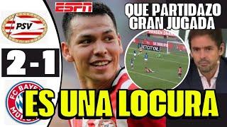 TREMENDO ENTRÓ CON TODO HIRVING LOZANO HIZO GOLAZO INCREÍBLE PARTIDAZO Y GRAN JUGADA NIVEL SORPRENDE