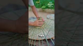 Crafting a Traditional Bamboo Hat