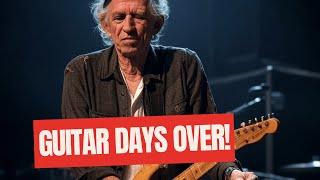 Keith Richards Can No Longer Play Guitar with His Severe Condition