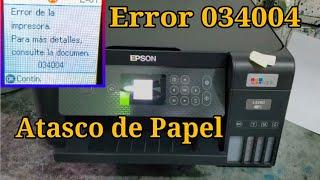 Epson L4260 Error 034004 | Atasco de Papel SOLUCIONADO 2024