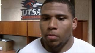 UTSA Football Fall Camp Focus RB Nate Shaw 8.12.14