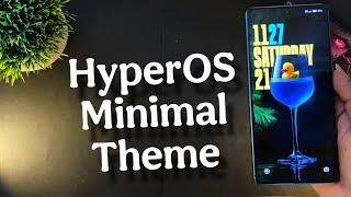 HyperOS & MIUI 14 Minimal Theme For Any Xiaomi Devices | New Minimal System Ui | #miui14