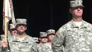 757th CSSB HQ Mobilization Ceremony