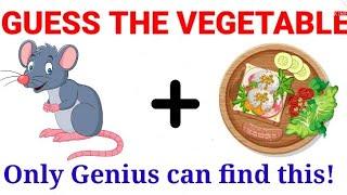 Guess the Vegetables from emojis | Are a genius? Find This! | Brainy World