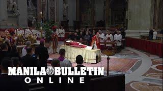 Body of Pope Emeritus Benedict XVI moved from monastery to St. Peter’s Basilica