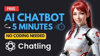 Chatling AI: The Easiest Way To Build AI Chatbots with RAG (NO CODE)