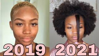  2 YEAR HAIR JOURNEY  |  NATURAL HAIR | AFTER BIG CHOP ‍️ | TYPE 4 | BELLA RINGS 