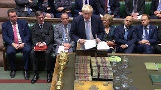 Watch again: Boris Johnson addresses the House of Commons on his Brexit plans